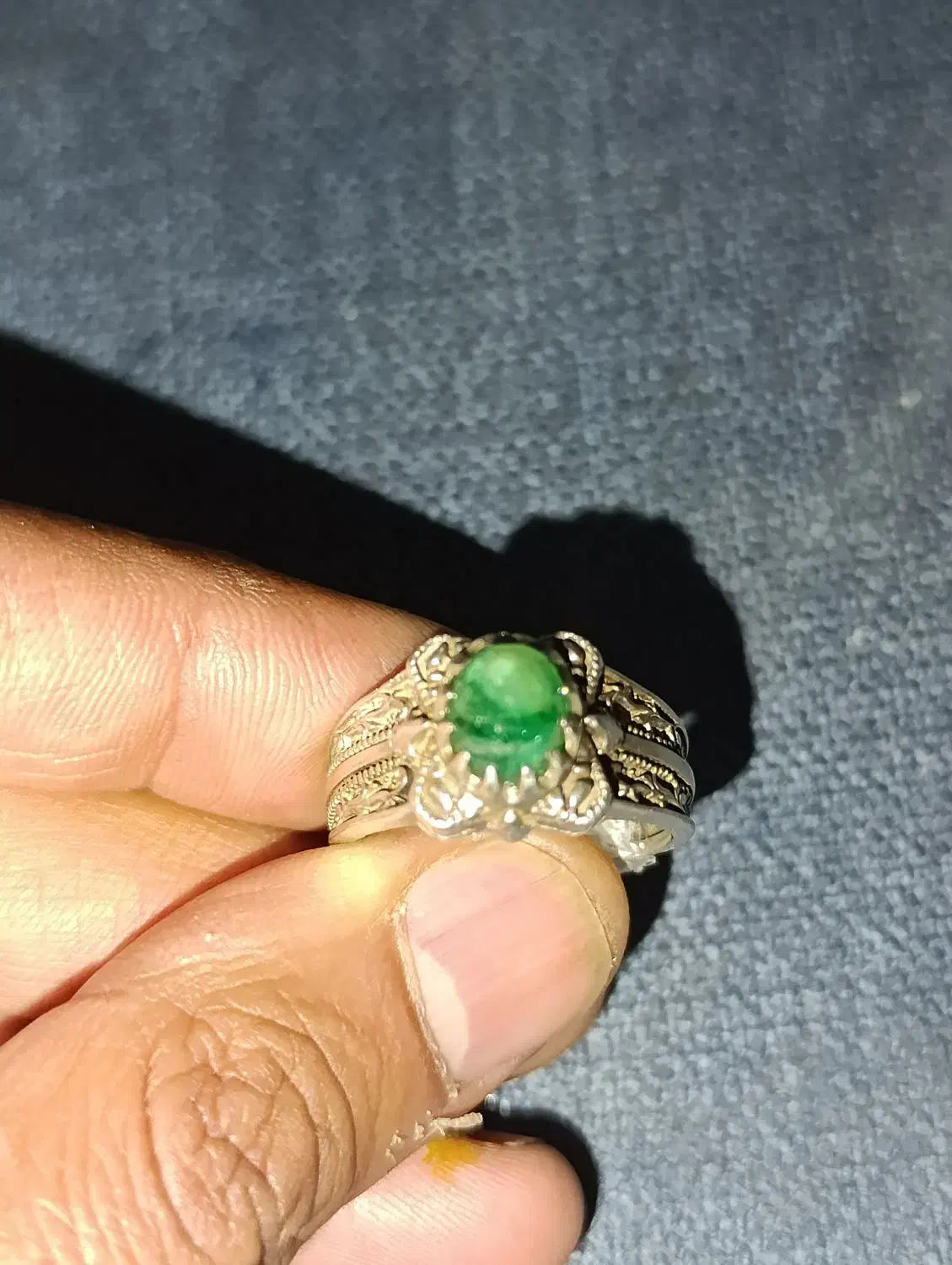 زمرد پنجشیر افغان رکاب سلطنتی|جواهرات|قم, ارم|دیوار