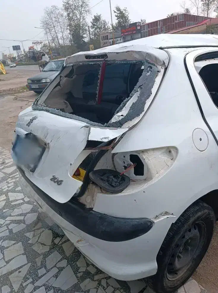 206 مدل 94|خودرو سواری و وانت|رشت, اسماعیل آباد|دیوار