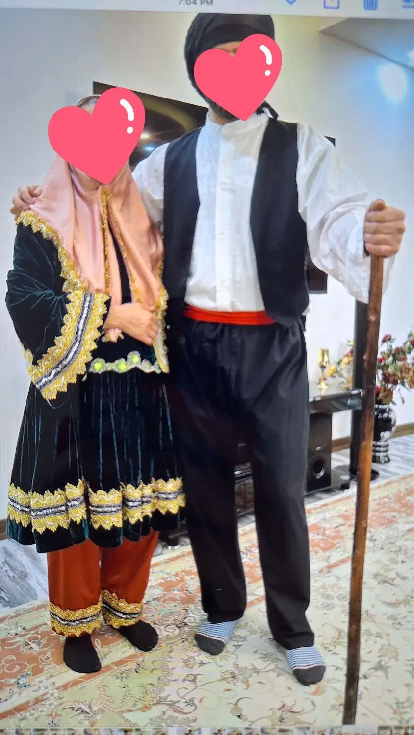 لباس محلی .قاجار دیلمان قاسم آبادی|لباس|فومن, |دیوار