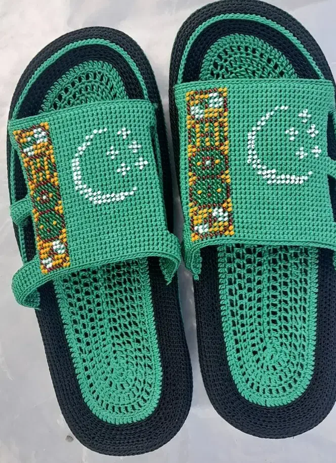 دمپایی زندانبافت|کیف، کفش، کمربند|گنبد کاووس, |دیوار