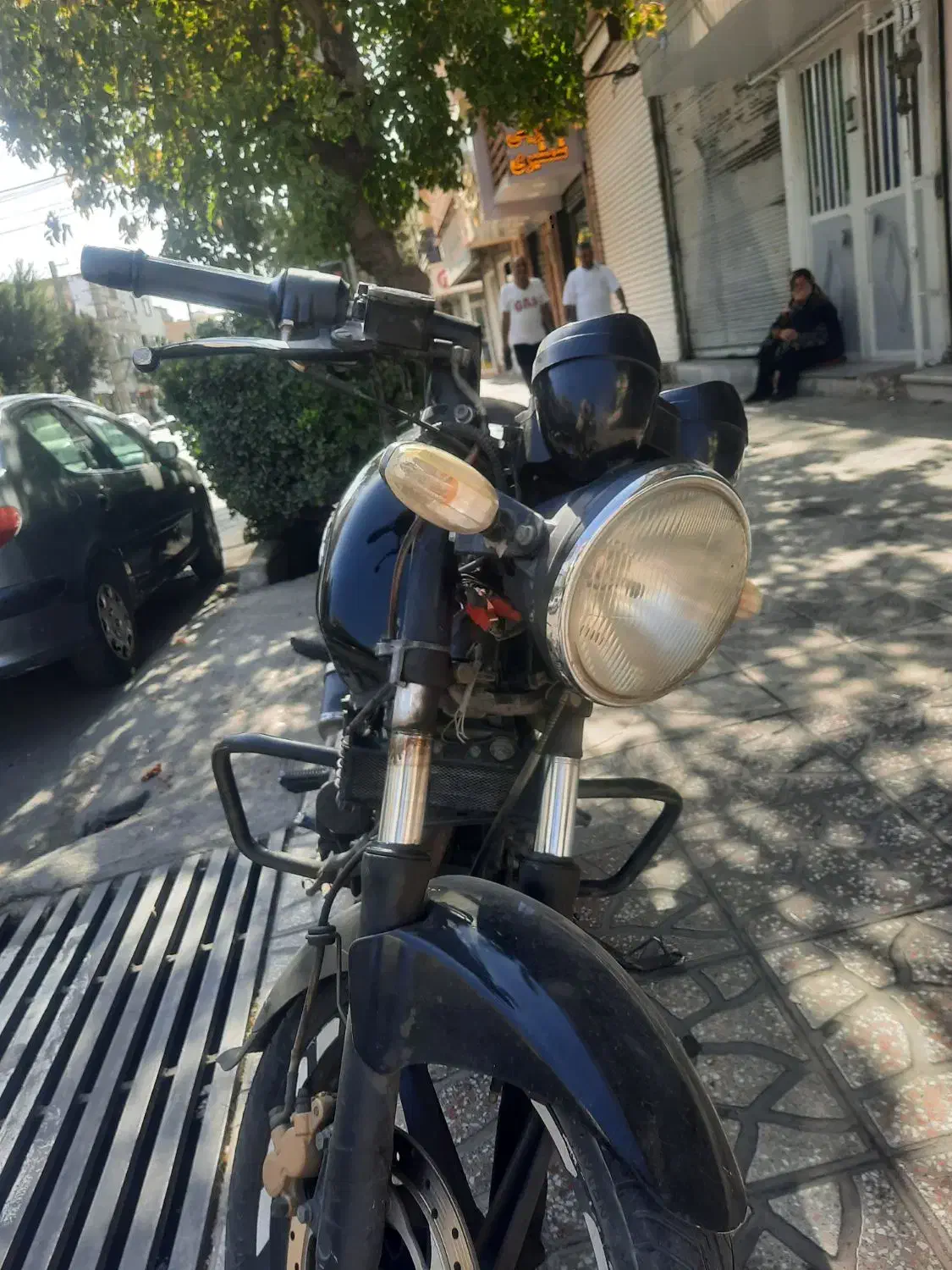 پالس مشکی۲۲۰ یوجی چراغ گردمدل۸۹ بیمه۶ماه|موتورسیکلت|اسلامشهر, زرافشان|دیوار