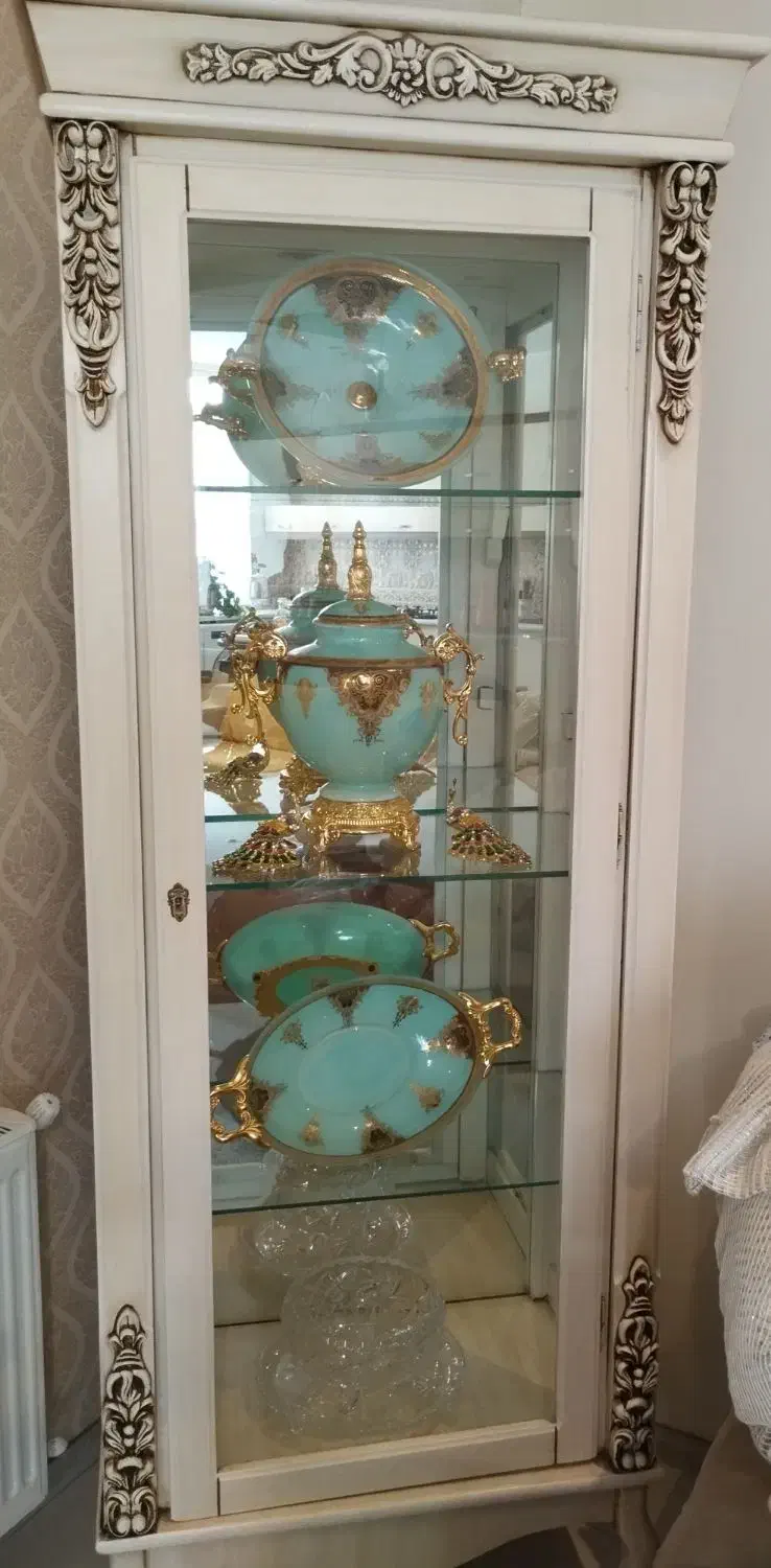 گنجه، ویترین صدفی|بوفه، ویترین، کنسول|مشهد, تربیت (صدف)|دیوار