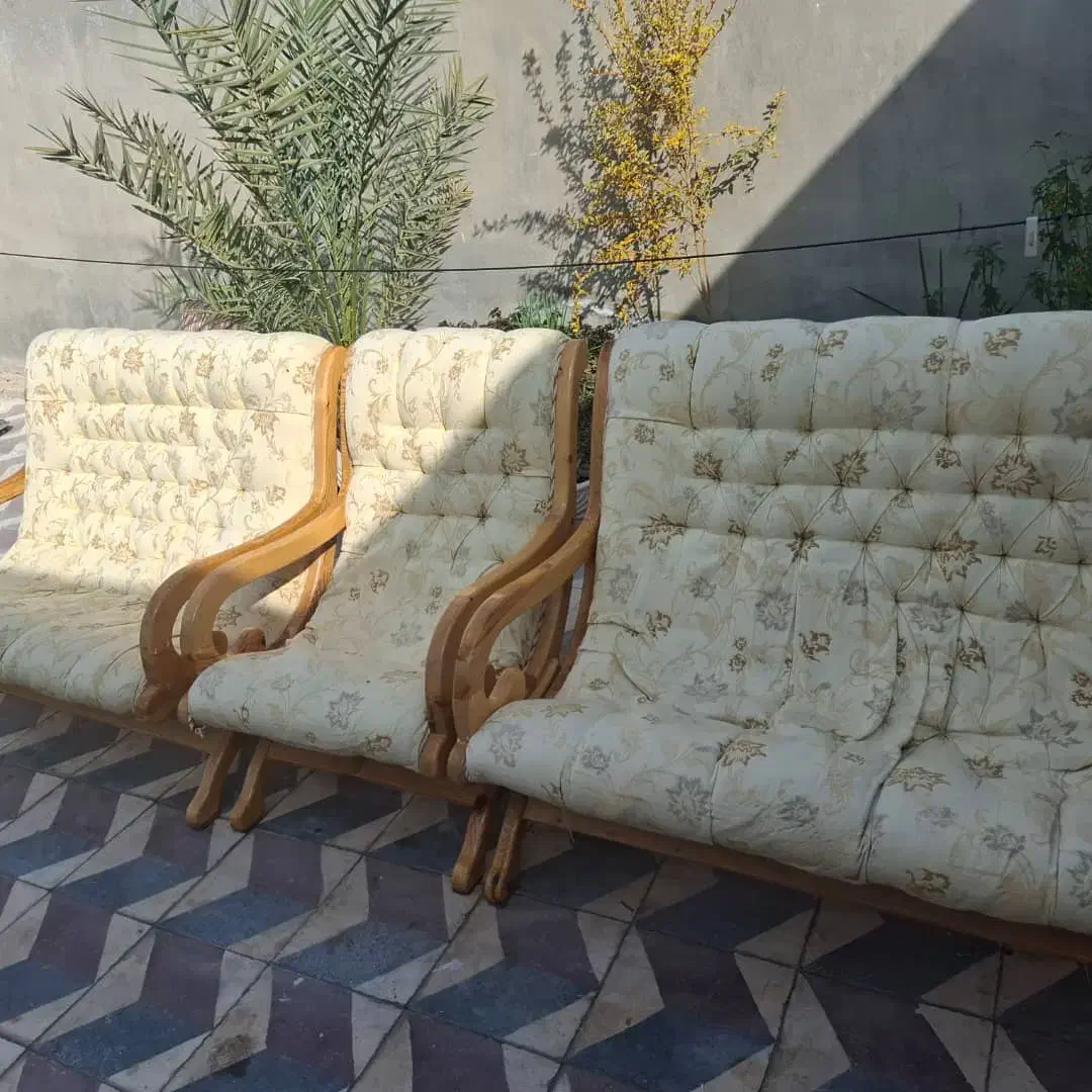 مبل هفت نفره،تمیر،جنس خوب|مبلمان خانگی و میز عسلی|جهرم, |دیوار