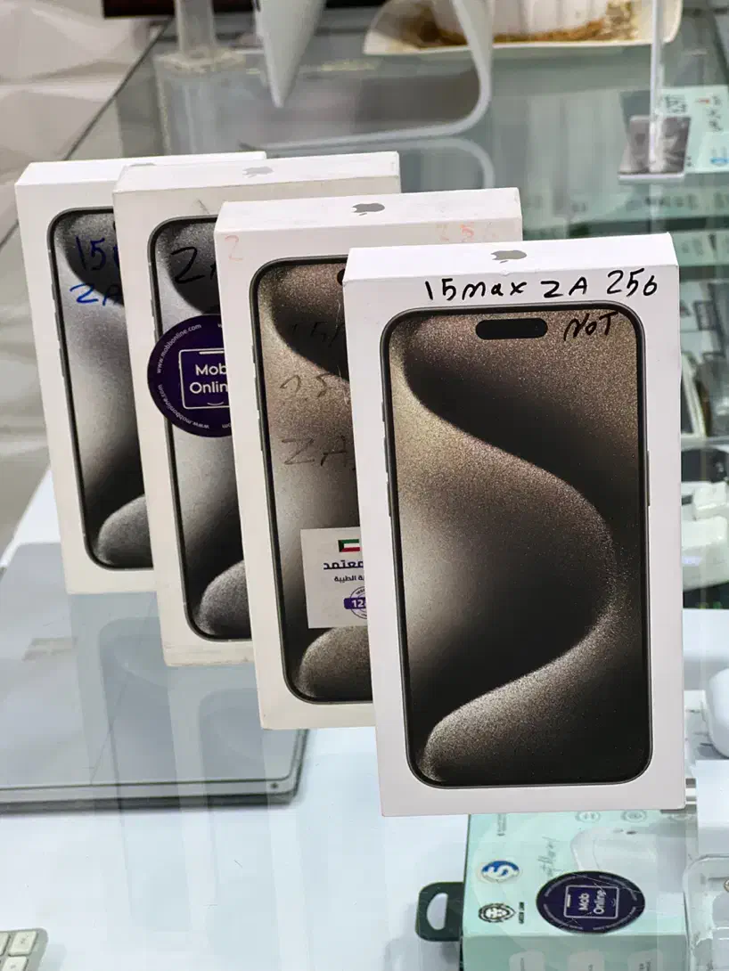 آیفون 15 پرومکس 256 گیگ ZAA سری m آکبند 15promax|موبایل|اهواز, نادری|دیوار