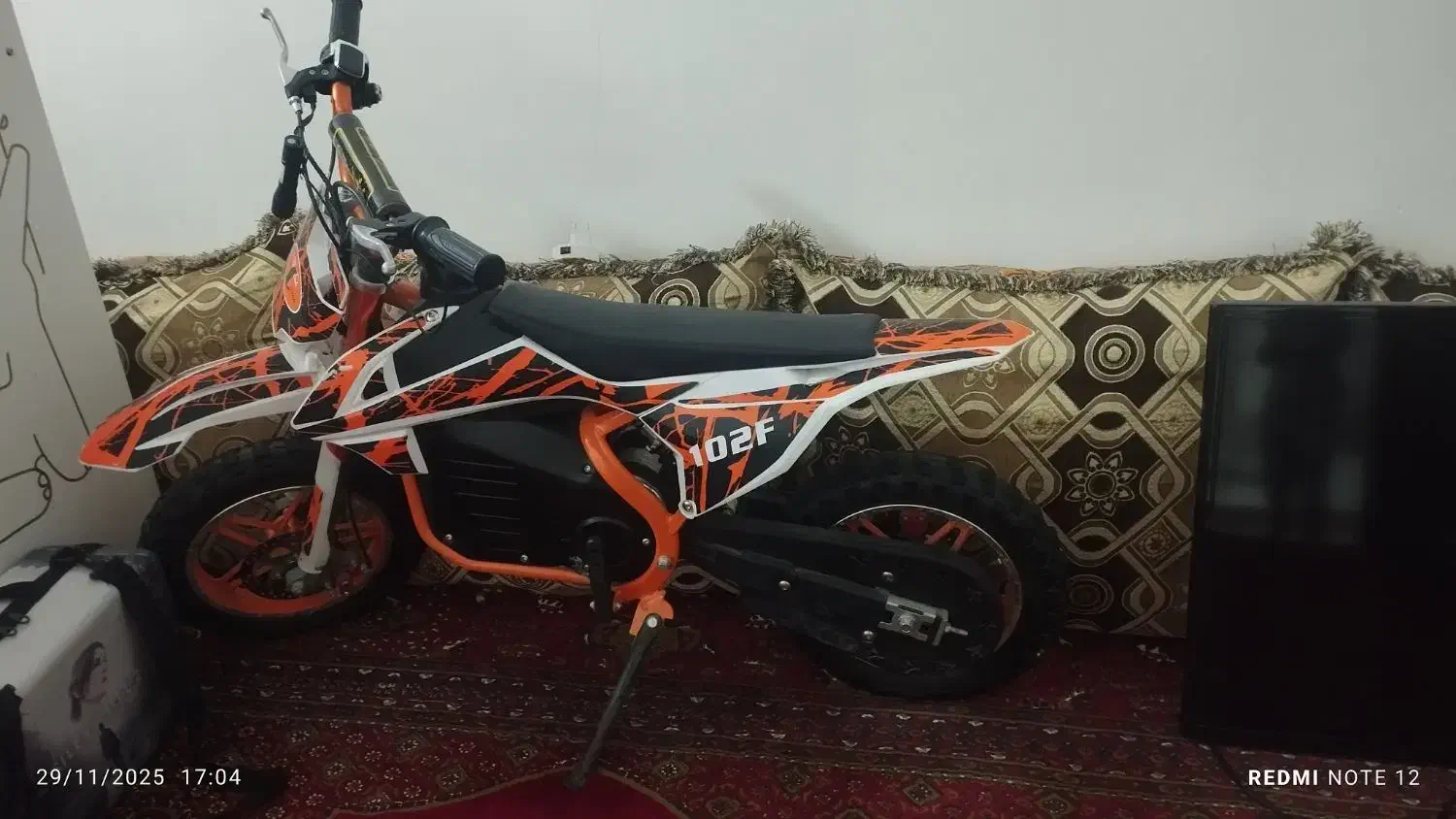 موتور کراس 102f مناسب برای بچه ها|موتورسیکلت|سیریک, |دیوار