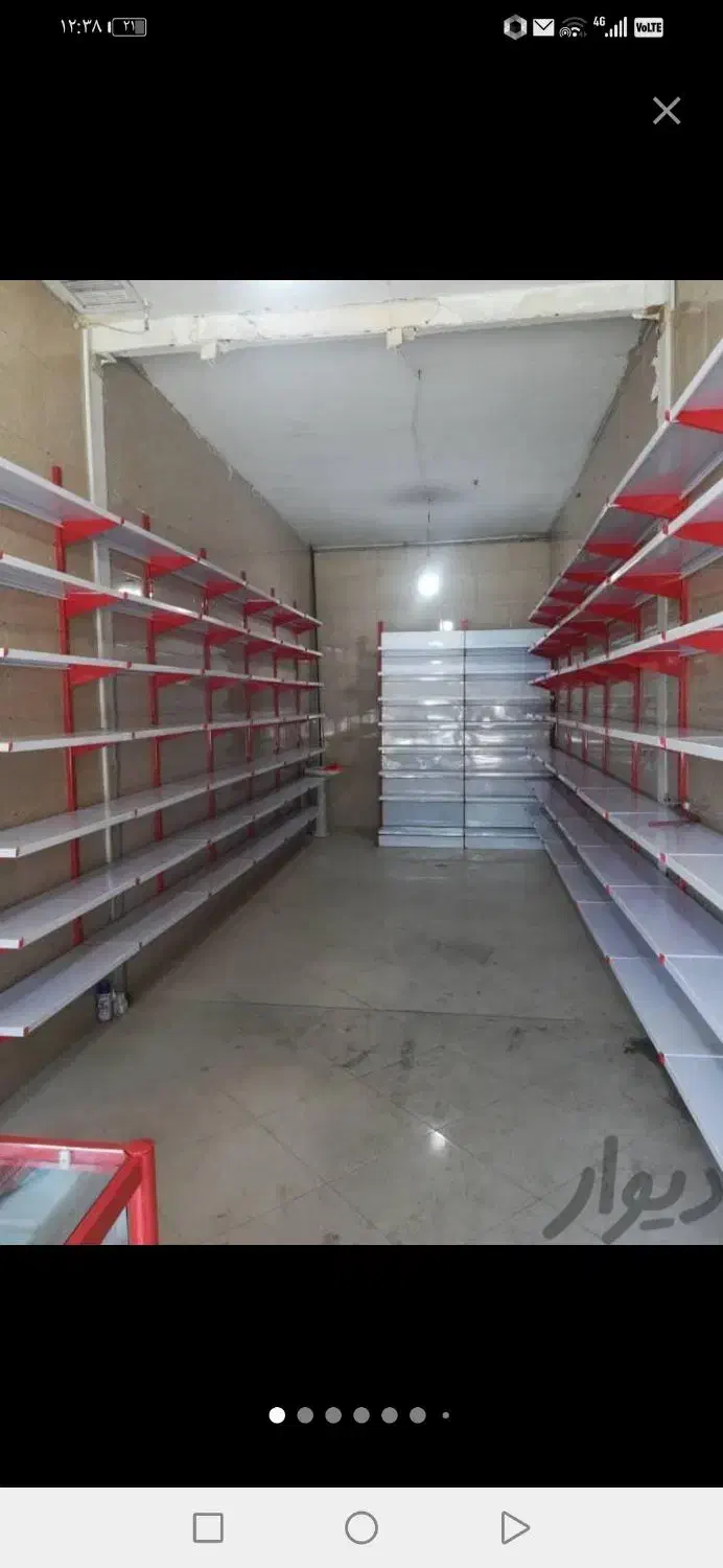 قفسه با لچکی محکم/قفسه فلزی/آجیل دکور|فروشگاه و مغازه|کرج, شهرک طالقانی|دیوار