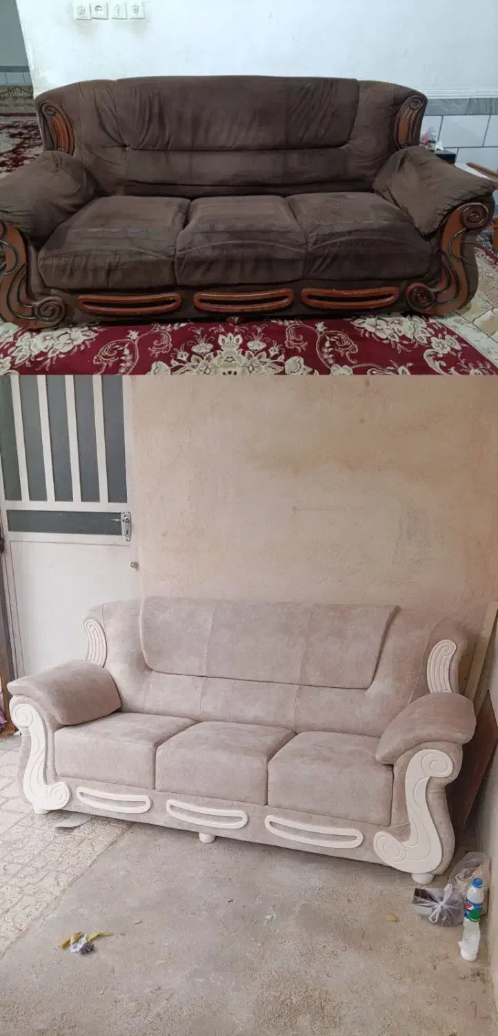 رنگ آمیزی و تعمیرات مبلمان|مبلمان خانگی و میز عسلی|کازرون, |دیوار