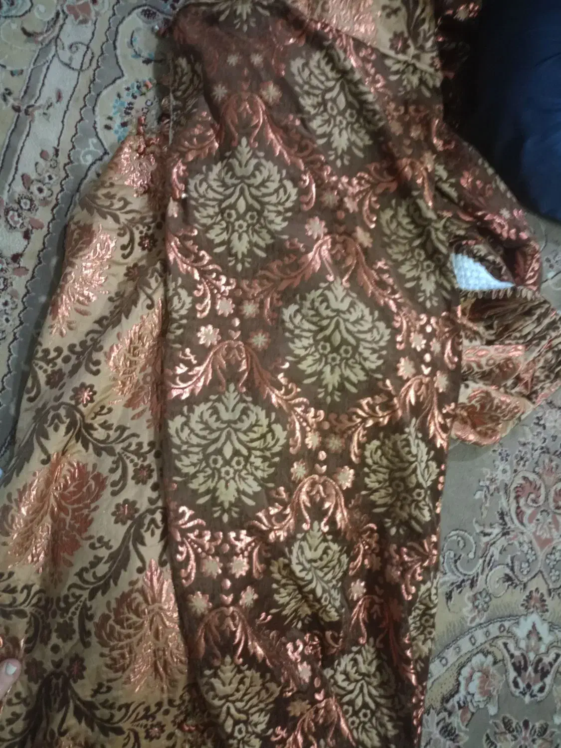 پرده نو مخملی اطلس ۲عدد|پرده، رانر، رومیزی|مشهد, کارمندان دوم|دیوار