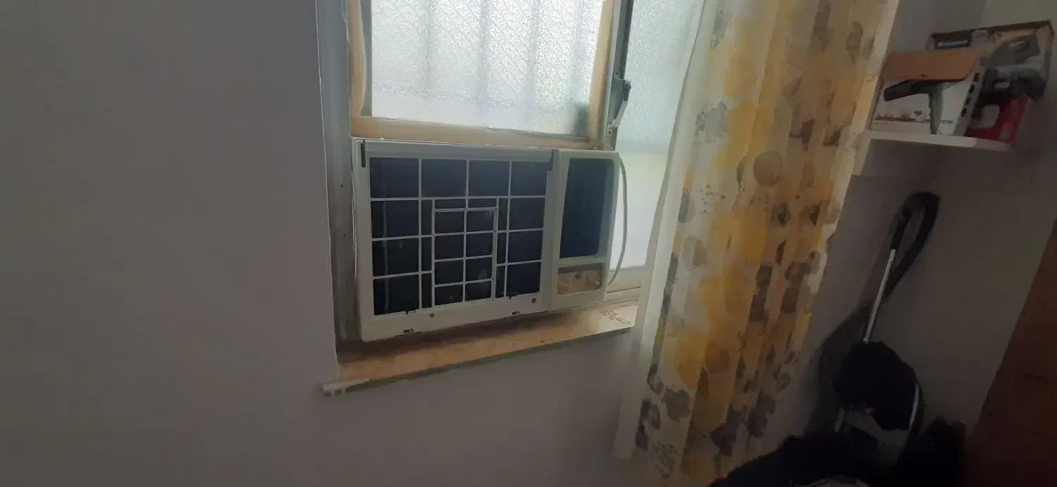 کولر پنجره ایی|کولر گازی و فنکوئل|گنبد کاووس, |دیوار