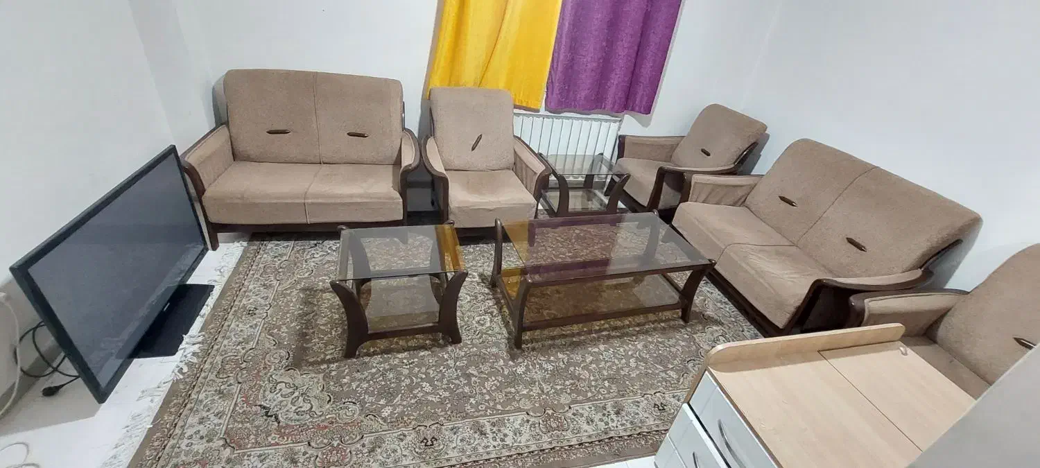 مبل،تلویزیون،فایل چوبی،قالی|حراج|پرند, فاز ۲|دیوار