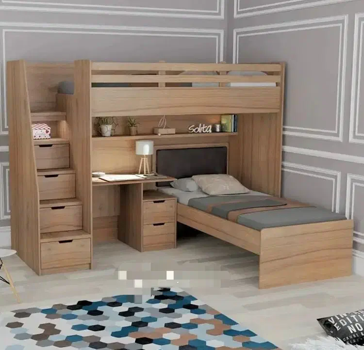 تخت دو طبقه|تخت و سرویس خواب|اراک, |دیوار