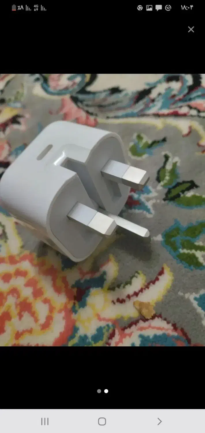 شارژر آیفون اورجینال|لوازم جانبی موبایل و تبلت|بجنورد, |دیوار