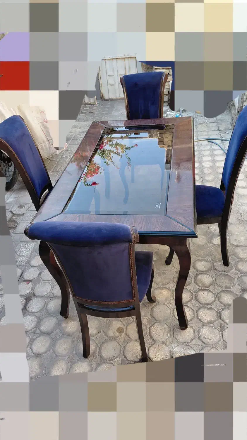 ناهارخوری ۴ نفره|میز و صندلی غذاخوری|شیراز, محراب|دیوار