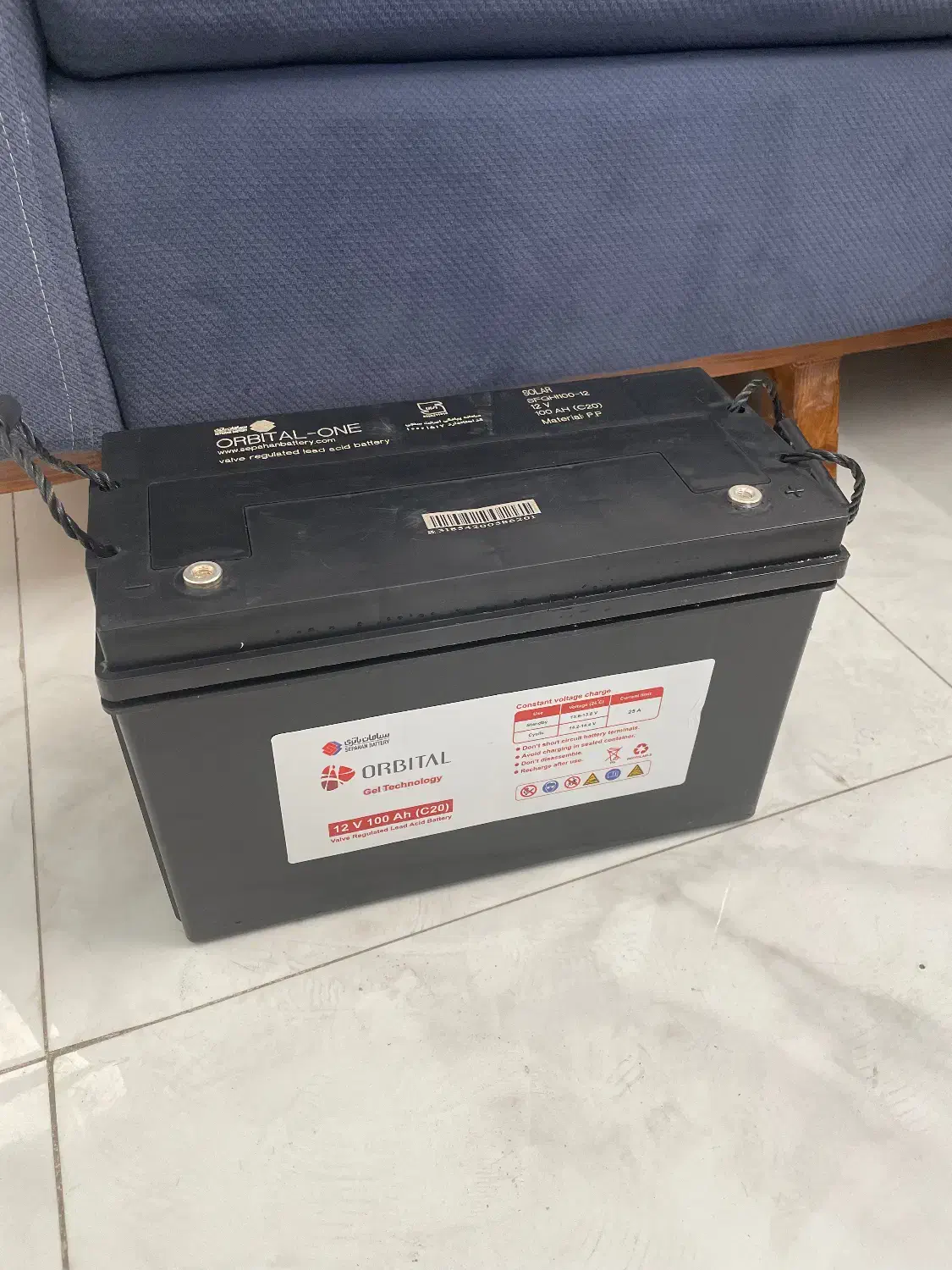 باتری UPS battery ۱۲ ولت ۱۰۰ آمپر اربیتال سپاهان|قطعات و لوازم جانبی رایانه|اصفهان, طامه|دیوار