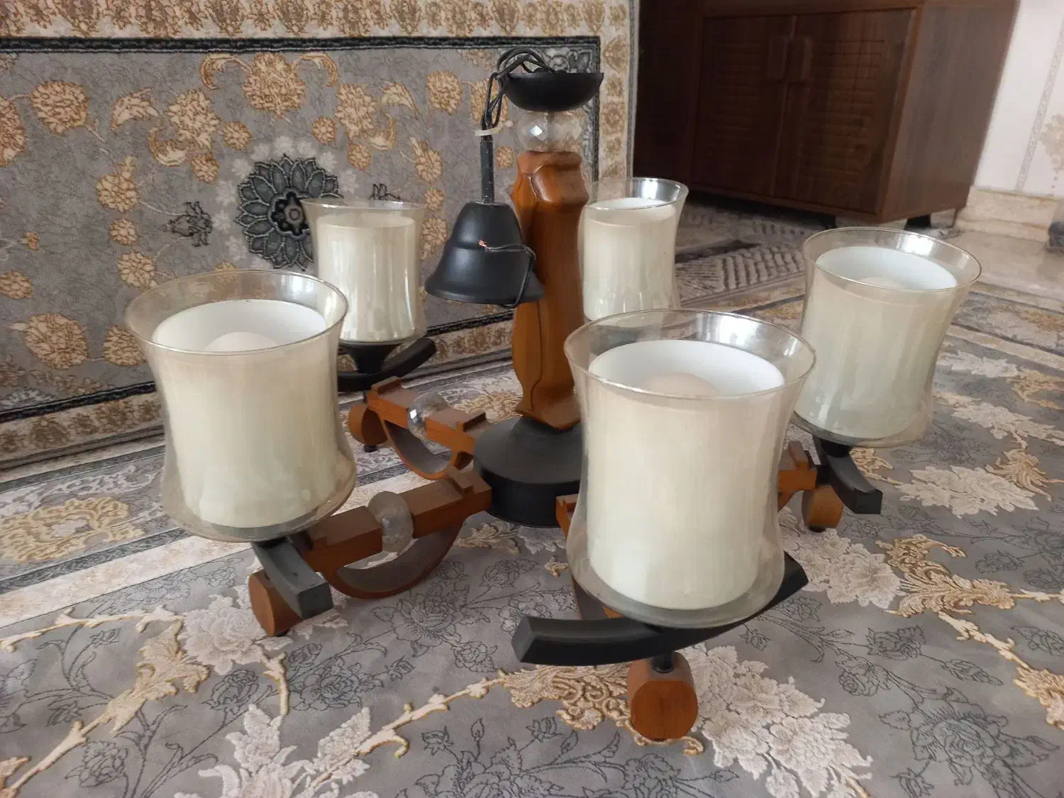 لوستر|لوستر و چراغ آویز|ورامین, ورامین|دیوار