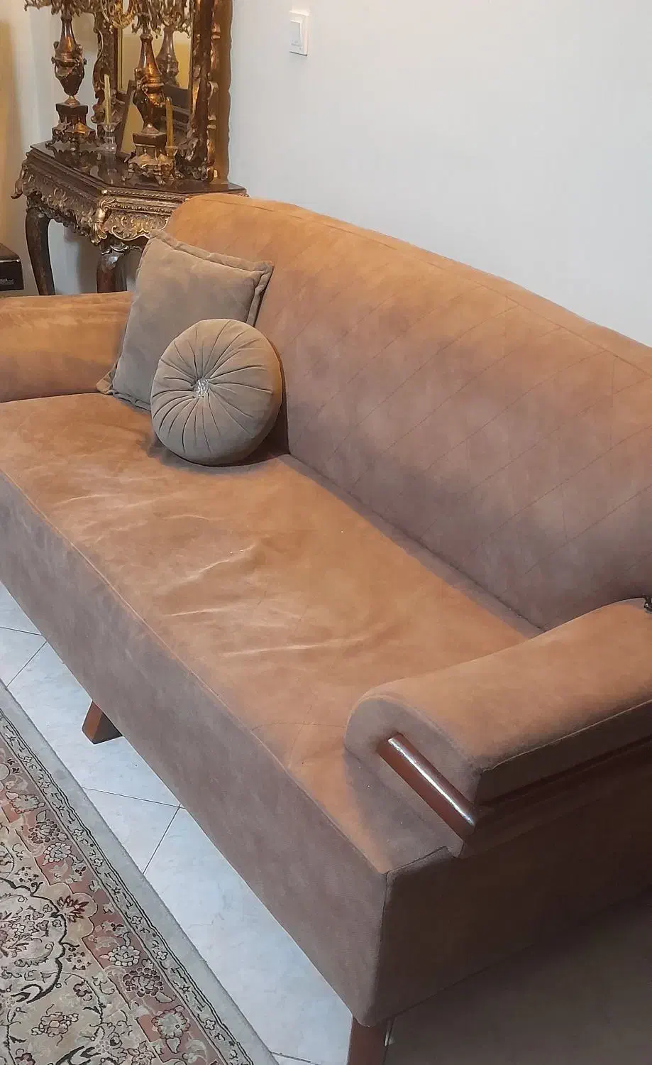 مبل راحتی|مبلمان خانگی و میز عسلی|کن, |دیوار