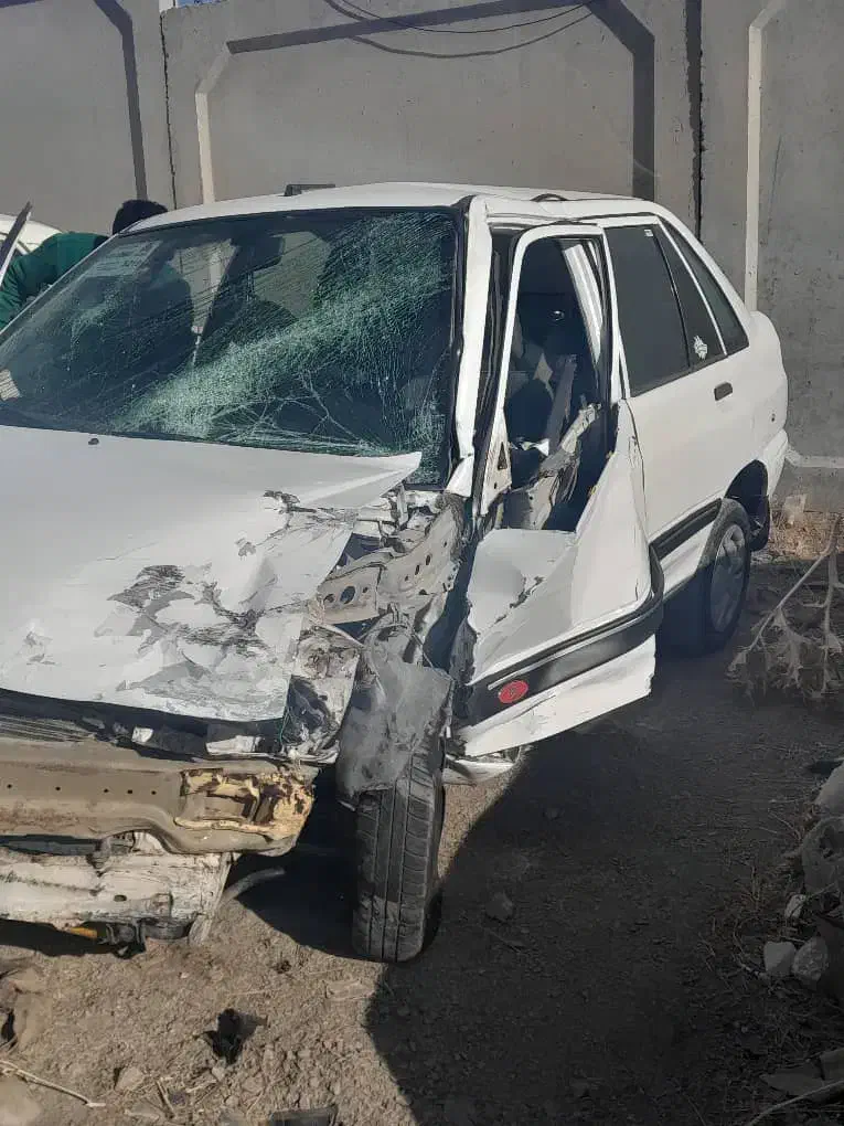 فروش پراید تصادفی|خودرو سواری و وانت|سقز, |دیوار