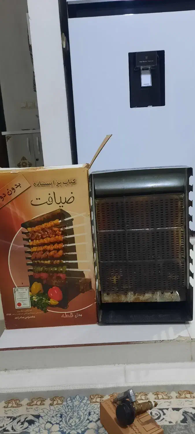 کباب پز گازی|اجاق گاز و لوازم برقی پختوپز|پرند, فاز ۴|دیوار