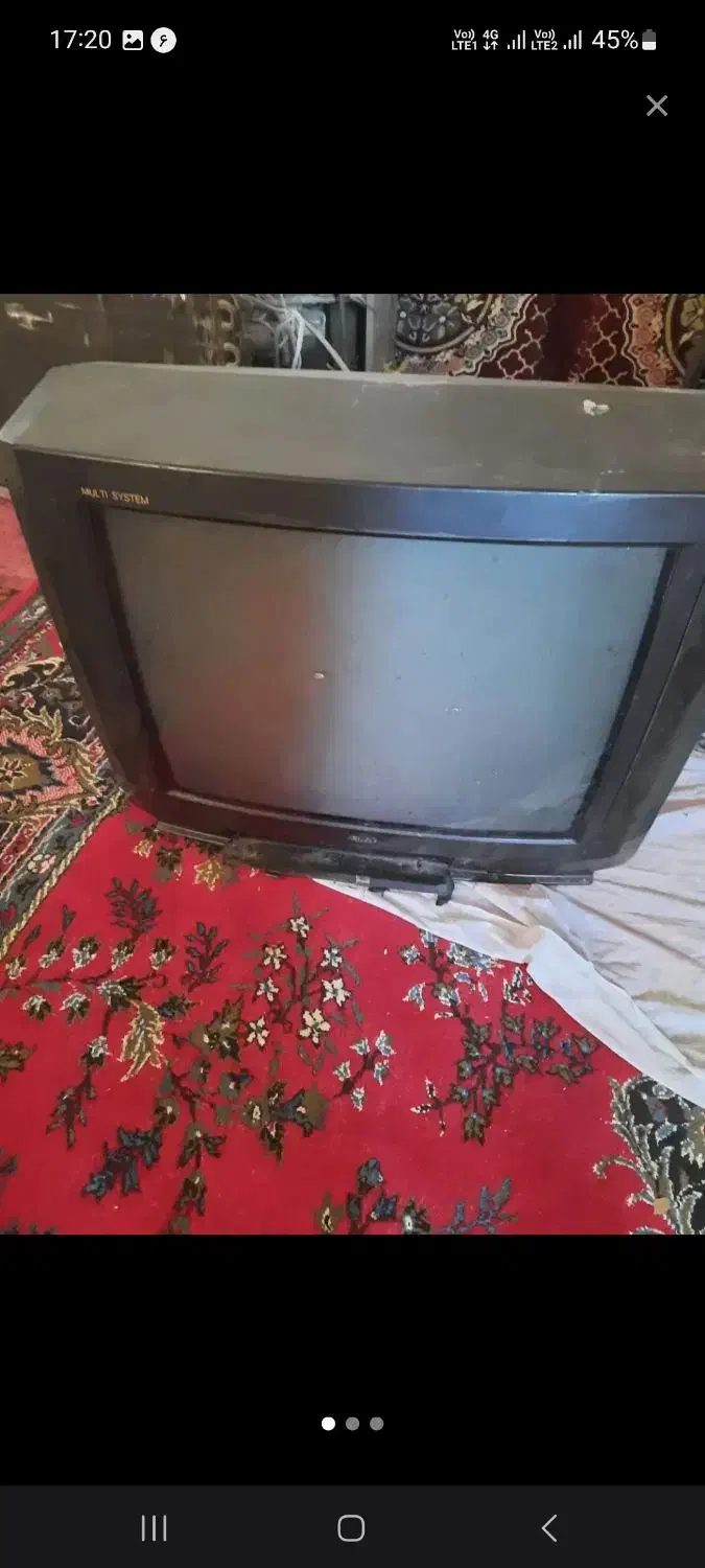 3عدد تلویزیون ۲۱ سالم دانه ای 1میلیون|تلویزیون و پروژکتور|بزینه رود, |دیوار