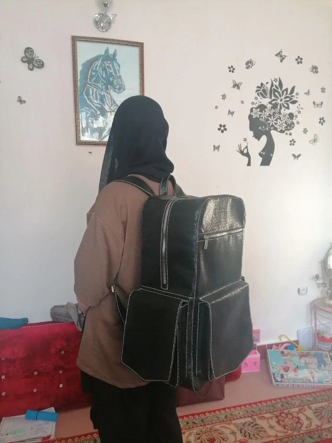 کوله پشتی دست دوز|کیف، کفش، کمربند|مراغه, |دیوار