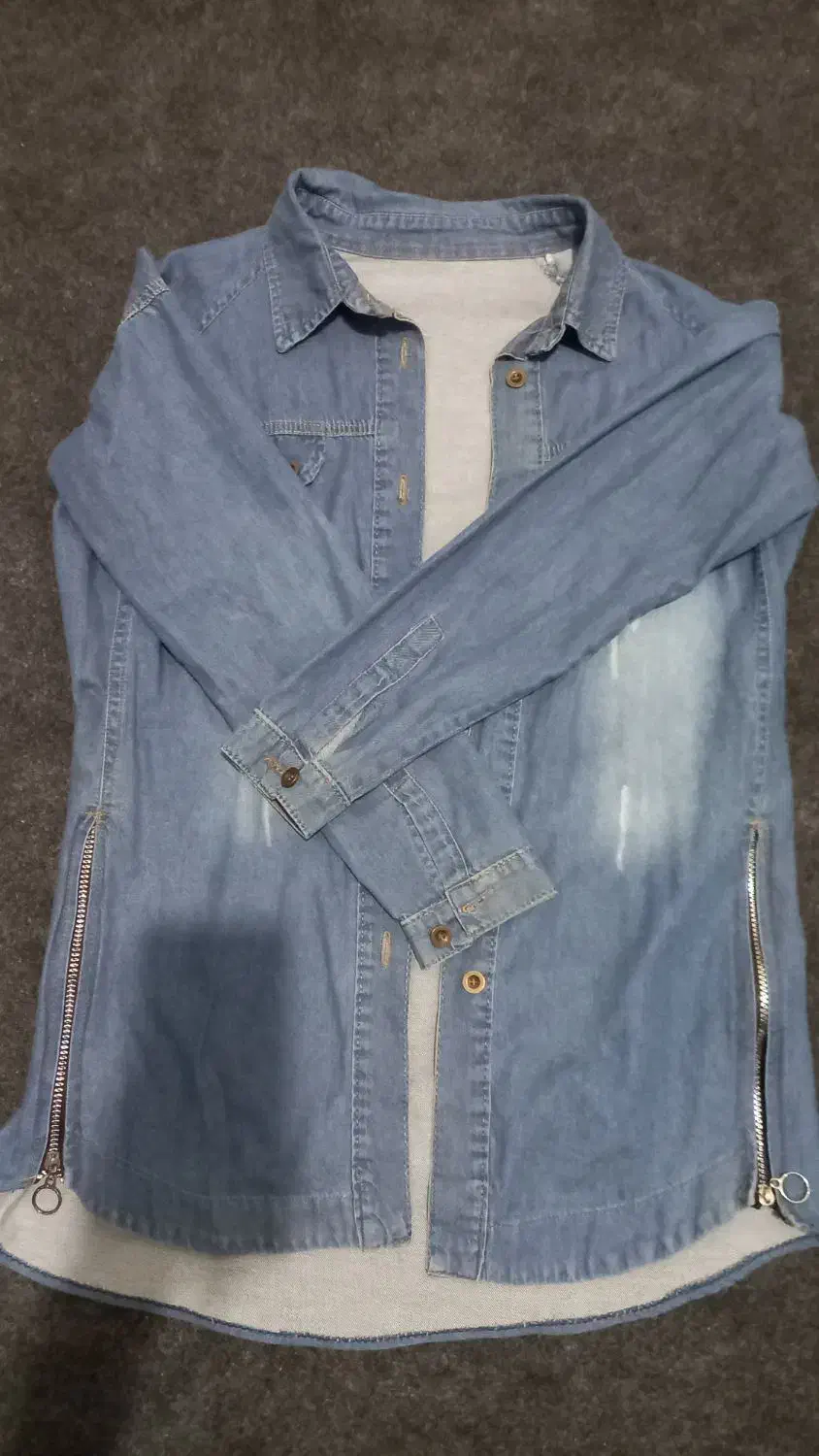 مانتو لی سایز ۳۸ تا ۴۰|لباس|بروجن, |دیوار