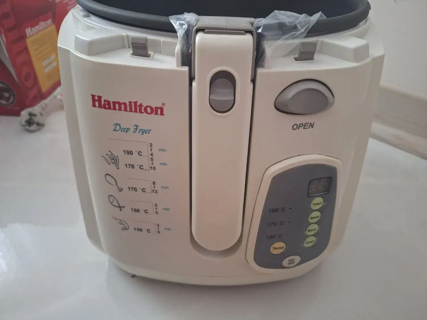 فروش یک دستگاه سرخ کن معمولی مارک هامیلتون اصل|اجاق گاز و لوازم برقی پخت‌وپز|تربت‌حیدریه, مظفریه|دیوار