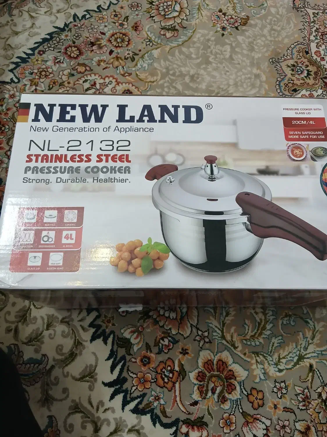 زودپز نیولند آلمانی|ظروف پخت‌وپز|یزد, |دیوار