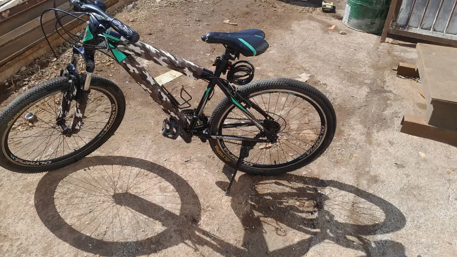 دوچرخه اولمپیا|دوچرخه، اسکیت، اسکوتر|رشت, هلال احمر|دیوار