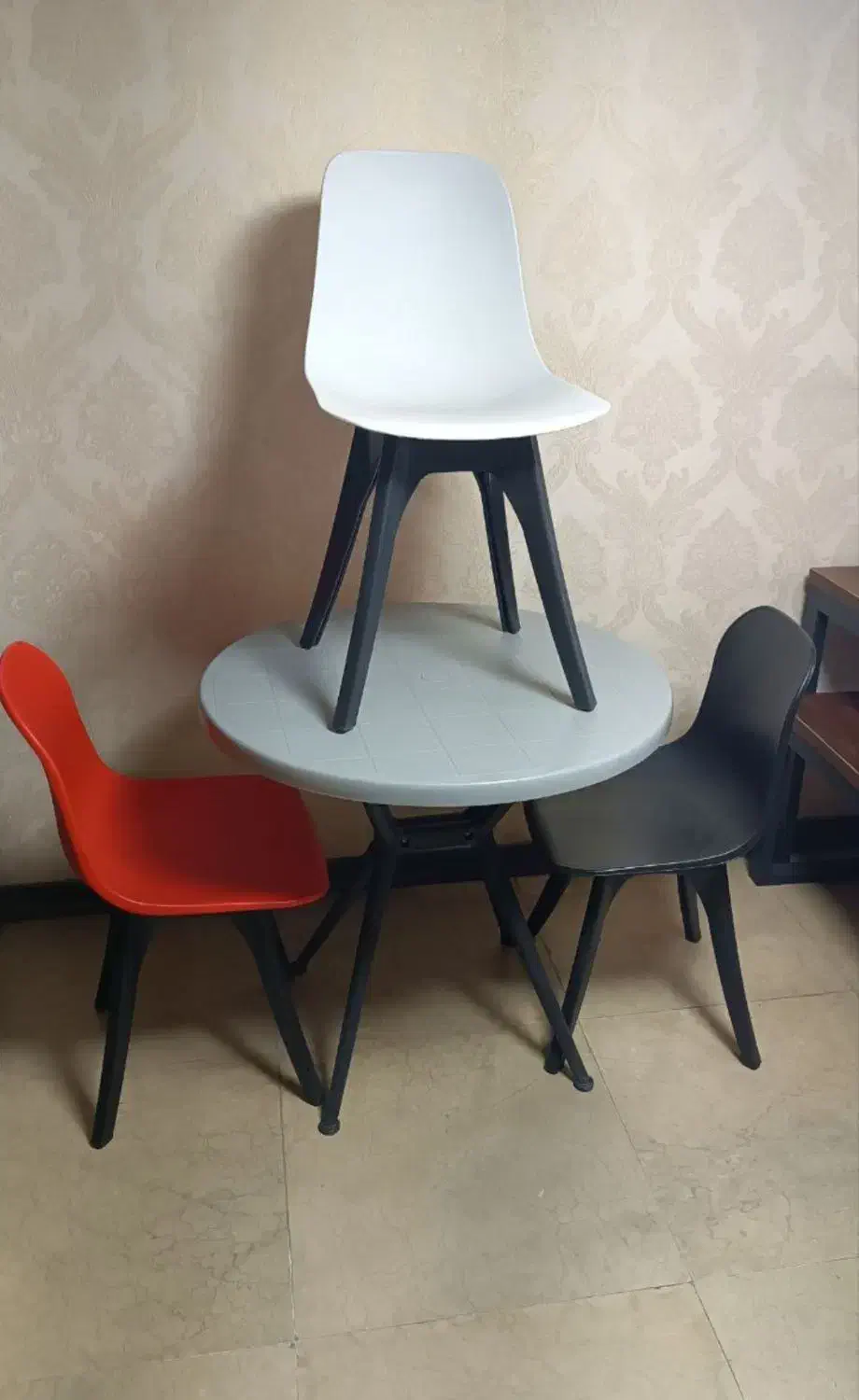 پخش میزوصندلی آریا کافه فست‌فود آبمیوه پلیمر فایبر|کافی‌شاپ و رستوران|تهران, نعمت‌آباد|دیوار