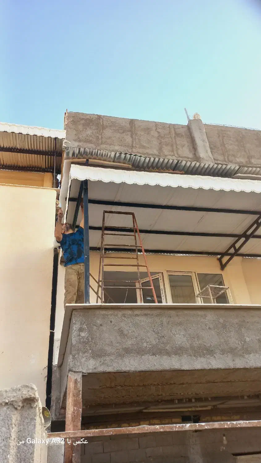 جوشکاری و نصب ایرانیت|مصالح و تجهیزات ساختمان|بجنورد, |دیوار