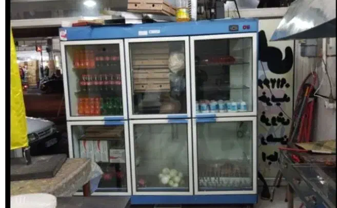 یخچال  شش درب سوپر مارکتی دو متری|یخچال و فریزر|ملارد, |دیوار