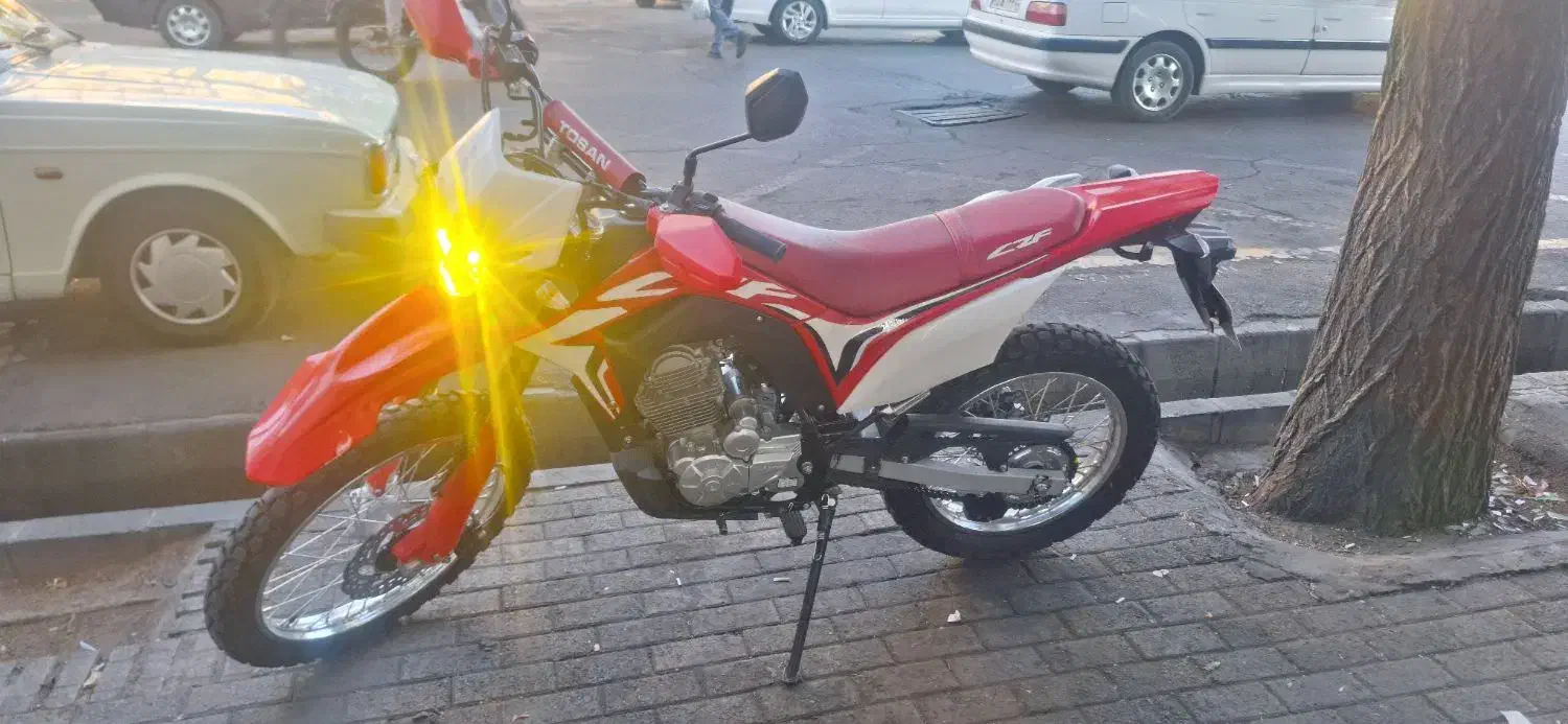 موتور تریل ۲۵۰ توسن|موتورسیکلت|تبریز, |دیوار