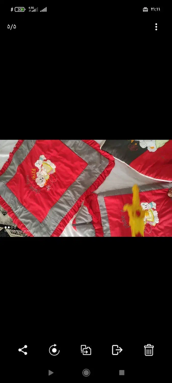 قنداق فرنگی و لحاف تشک نوزاد|اسباب و اثاث بچه|همدان, |دیوار