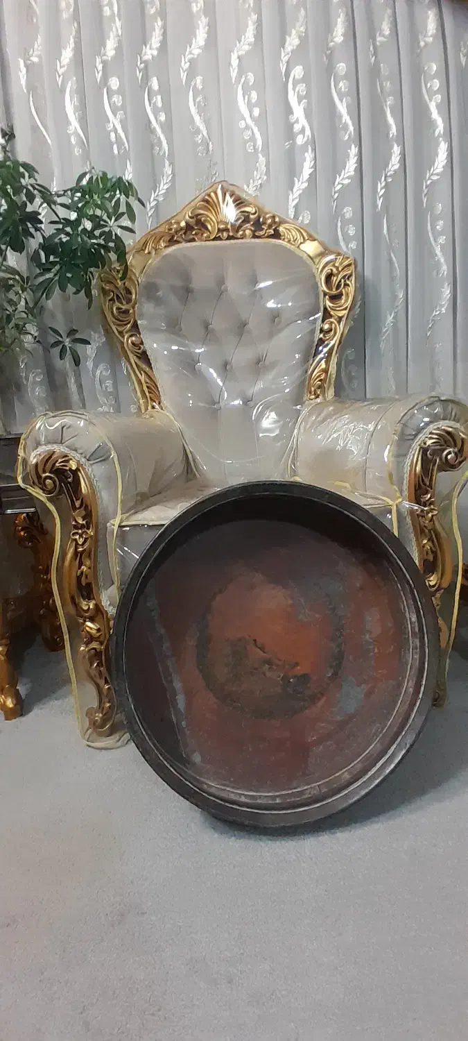 ظروف مسی|کلکسیون اشیاء عتیقه|آران و بیدگل, |دیوار