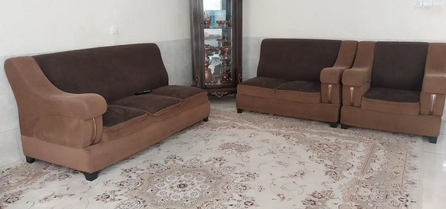 مبل ال شکل ۷ نفره|مبلمان خانگی و میز عسلی|شیراز, گلکوب|دیوار