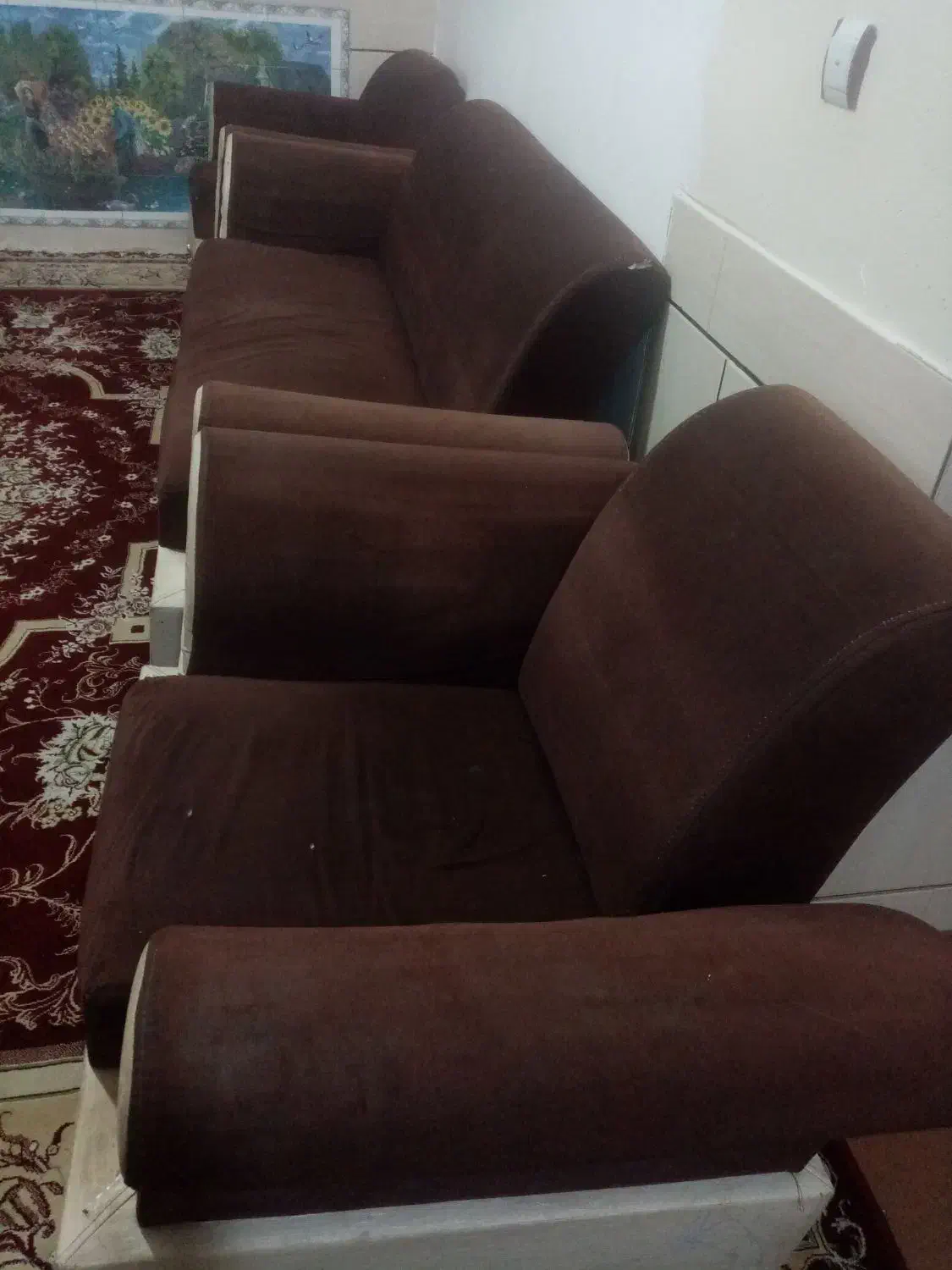 میل راحتی سالم مناسب باغ و مغازه|مبلمان خانگی و میز عسلی|مرودشت, دولت آباد|دیوار