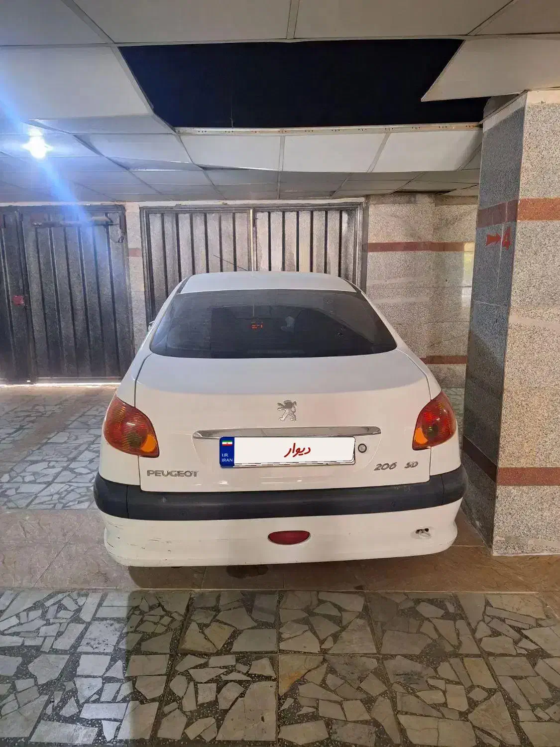 ۲۰۶ sd کارمندی v8|خودرو سواری و وانت|اهواز, بهزاد شهر|دیوار