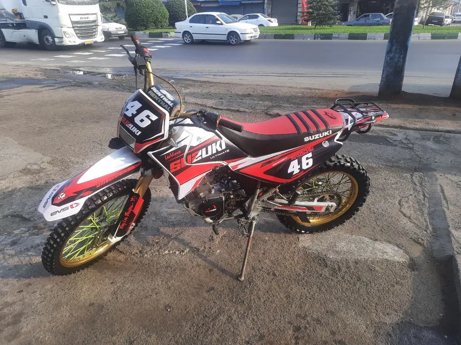 تریل روان ۹۳ تقویت شده ۳۰۰|موتورسیکلت|رشت, آب و برق|دیوار