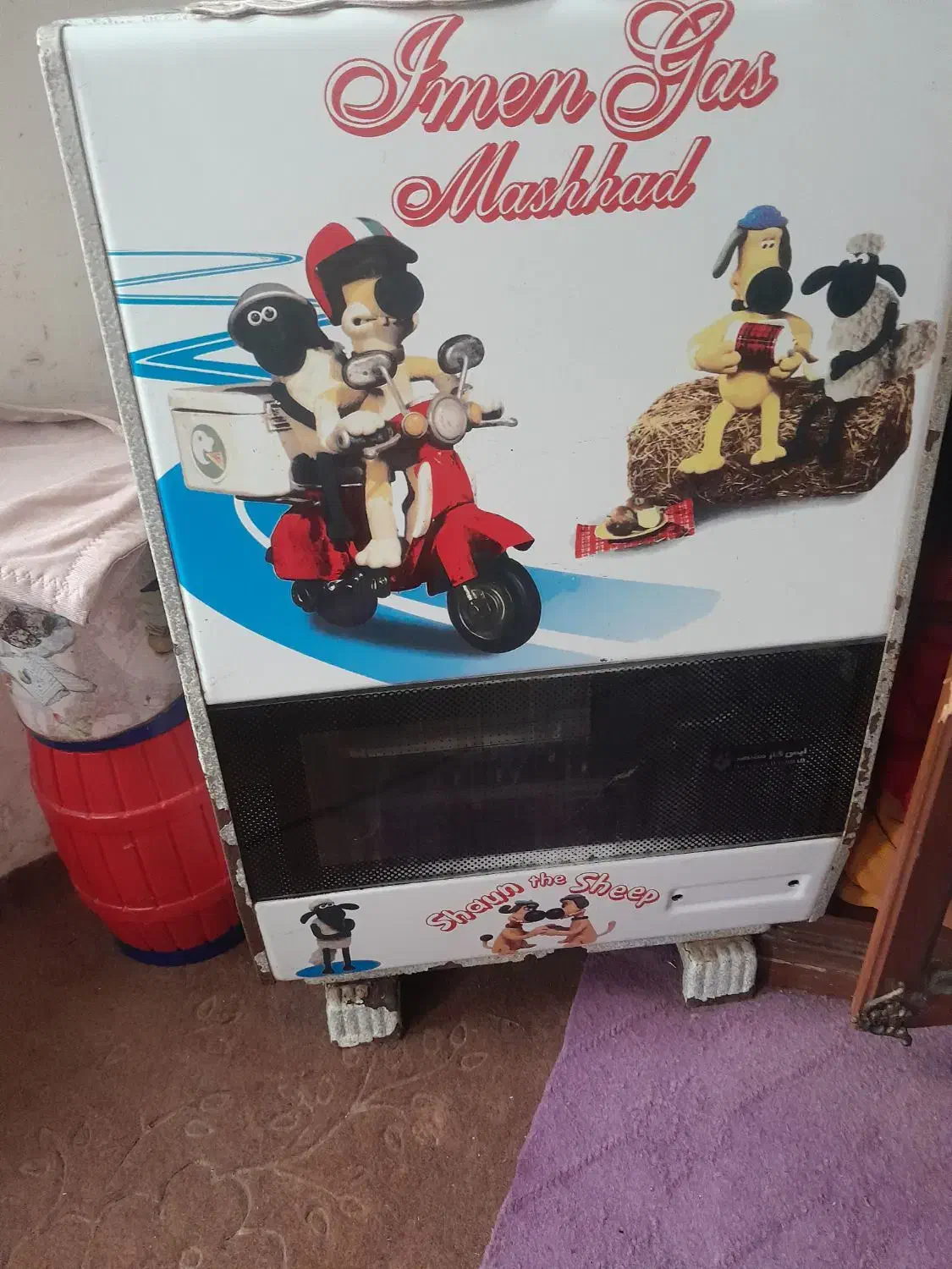 بخاری بچه گانه|بخاری، هیتر، شومینه|رشت, آب آسیاب|دیوار