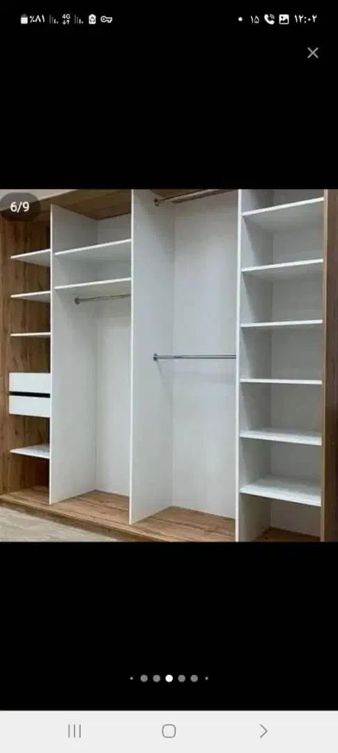 ساخت و تعمیرات کابینت و کمد دیواری|جاکفشی، کمد، دراور|اهواز, کیانپارس |دیوار
