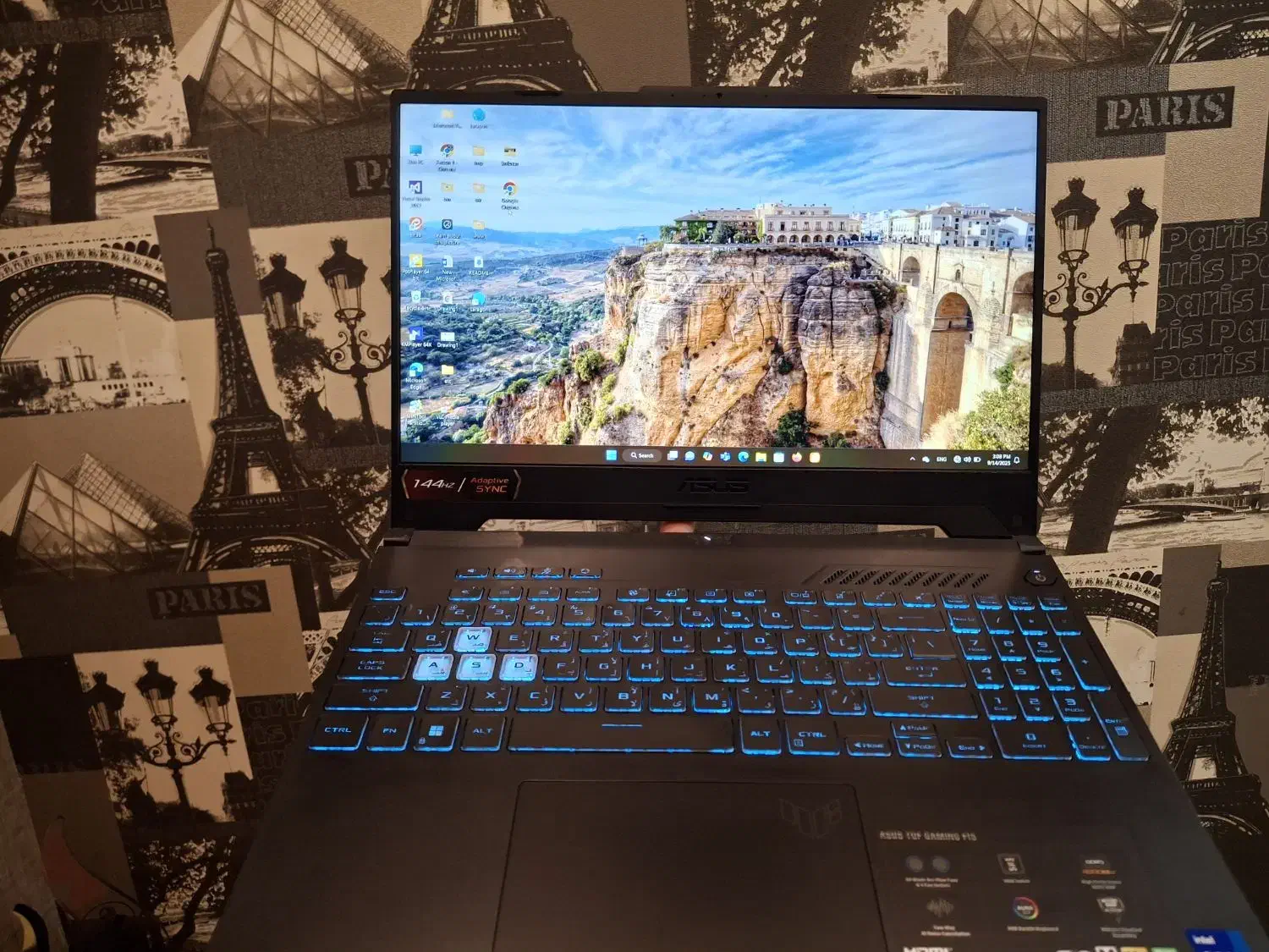 لپ تاپ ایسوسTUF Gaming FX507ZC i7 16GB 512GB SSD|رایانه همراه|قم, انسجام|دیوار