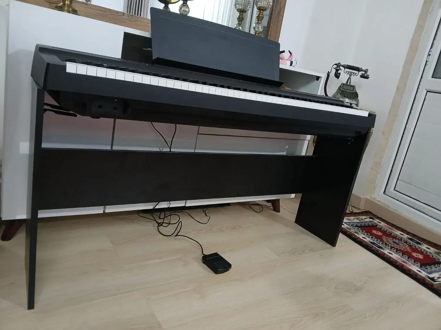 پیانو یاماها p125 درحدنونو|پیانو، کیبورد، آکاردئون|تبریز, |دیوار