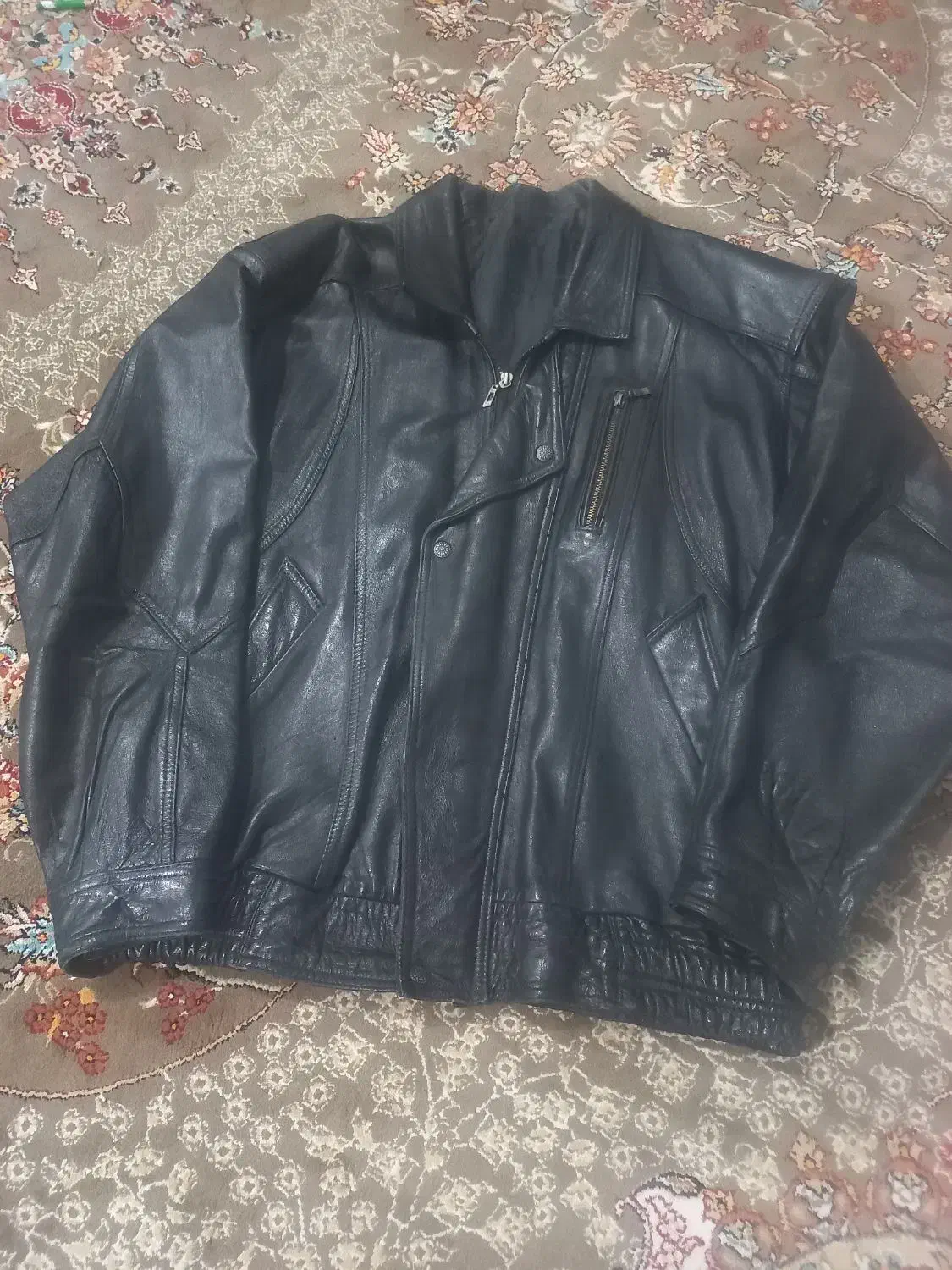 کاپشن چرم اصل مردانه|لباس|قم, علی آباد سعدگان|دیوار