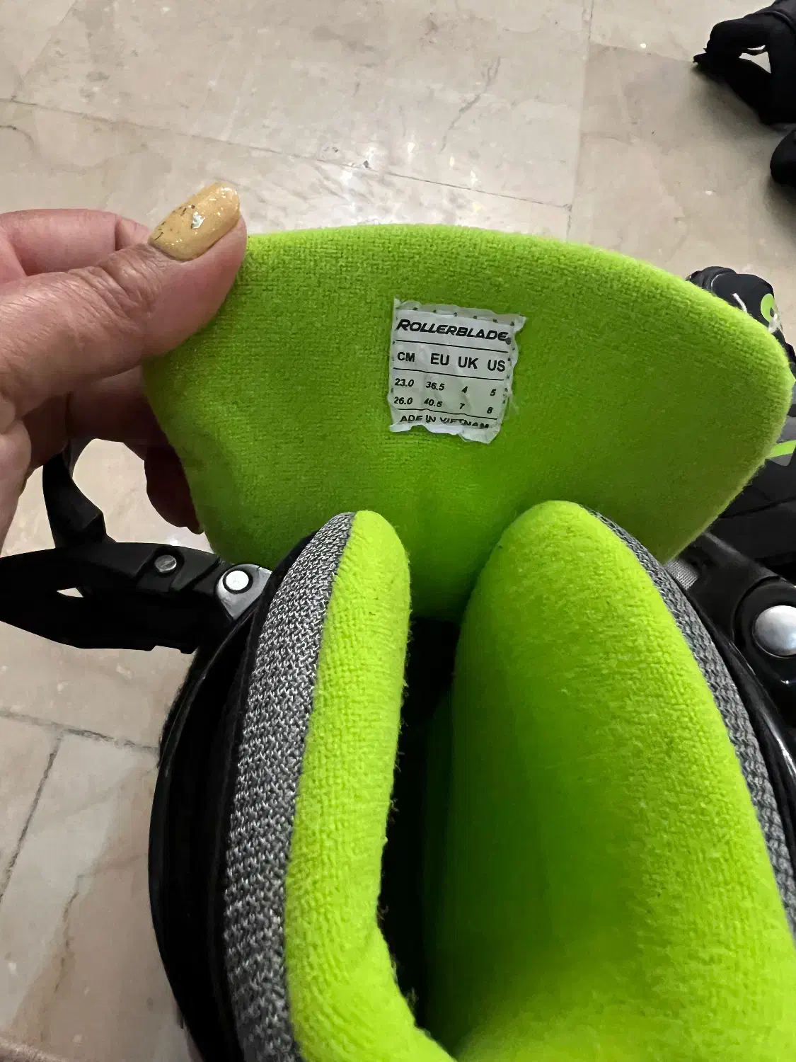 اسکیت نو رولربلید ۳۶/۵تا۴۰/۵|دوچرخه، اسکیت، اسکوتر|تهران, باغ فیض|دیوار