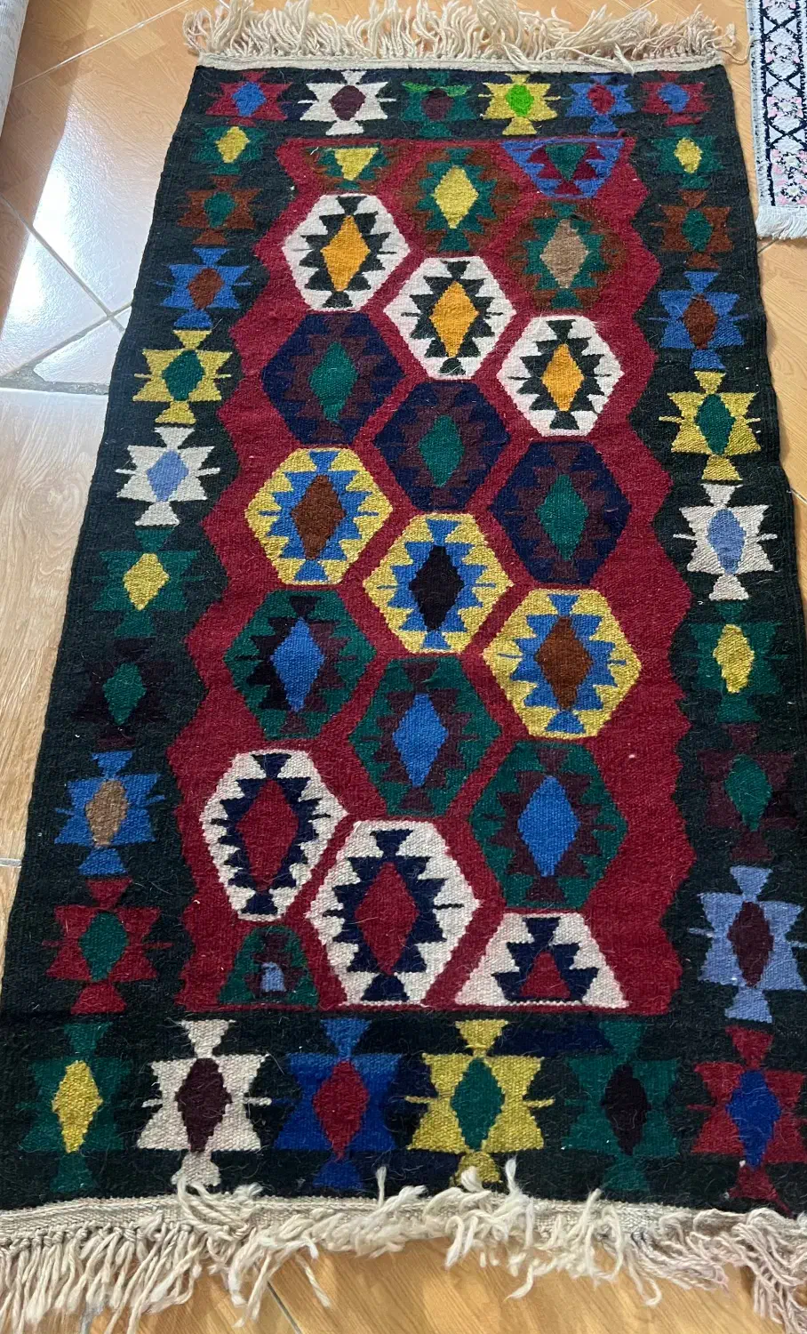 گلیم پشمی دستباف|گلیم، جاجیم، گبه|تهران, سلسبیل جنوبی|دیوار