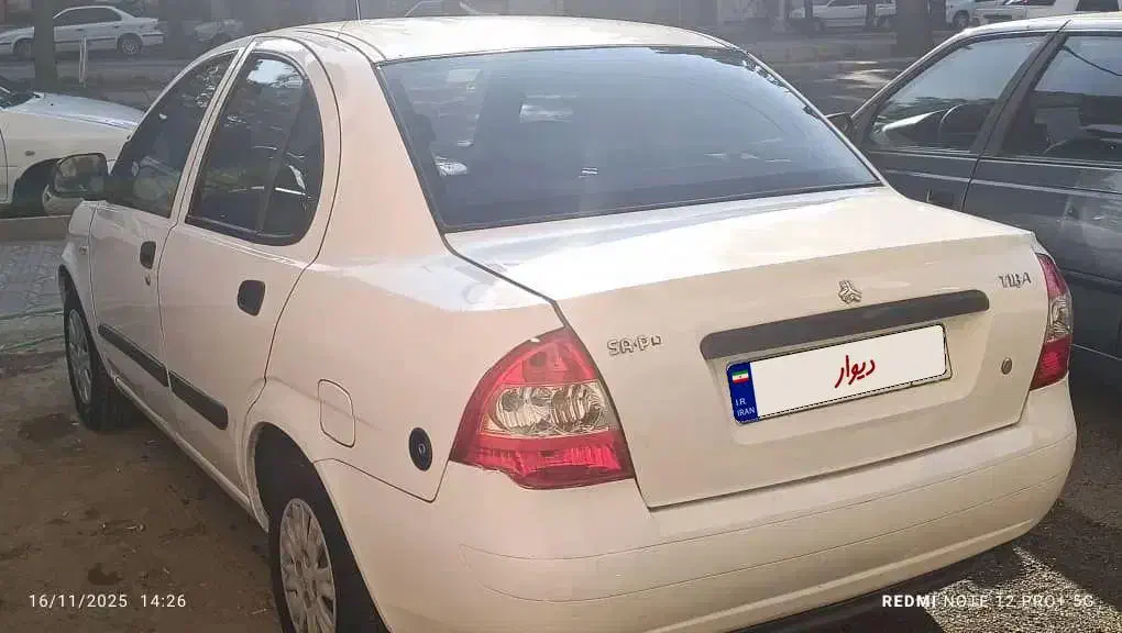 تیبا1 مدل94 دوگانه شرکت|خودرو سواری و وانت|محمدیه-قزوین, |دیوار