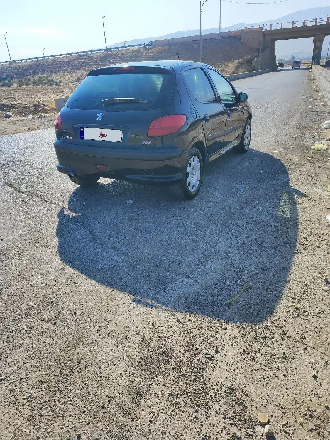 206 مدل 85 در حد|خودرو سواری و وانت|خرمآباد, |دیوار