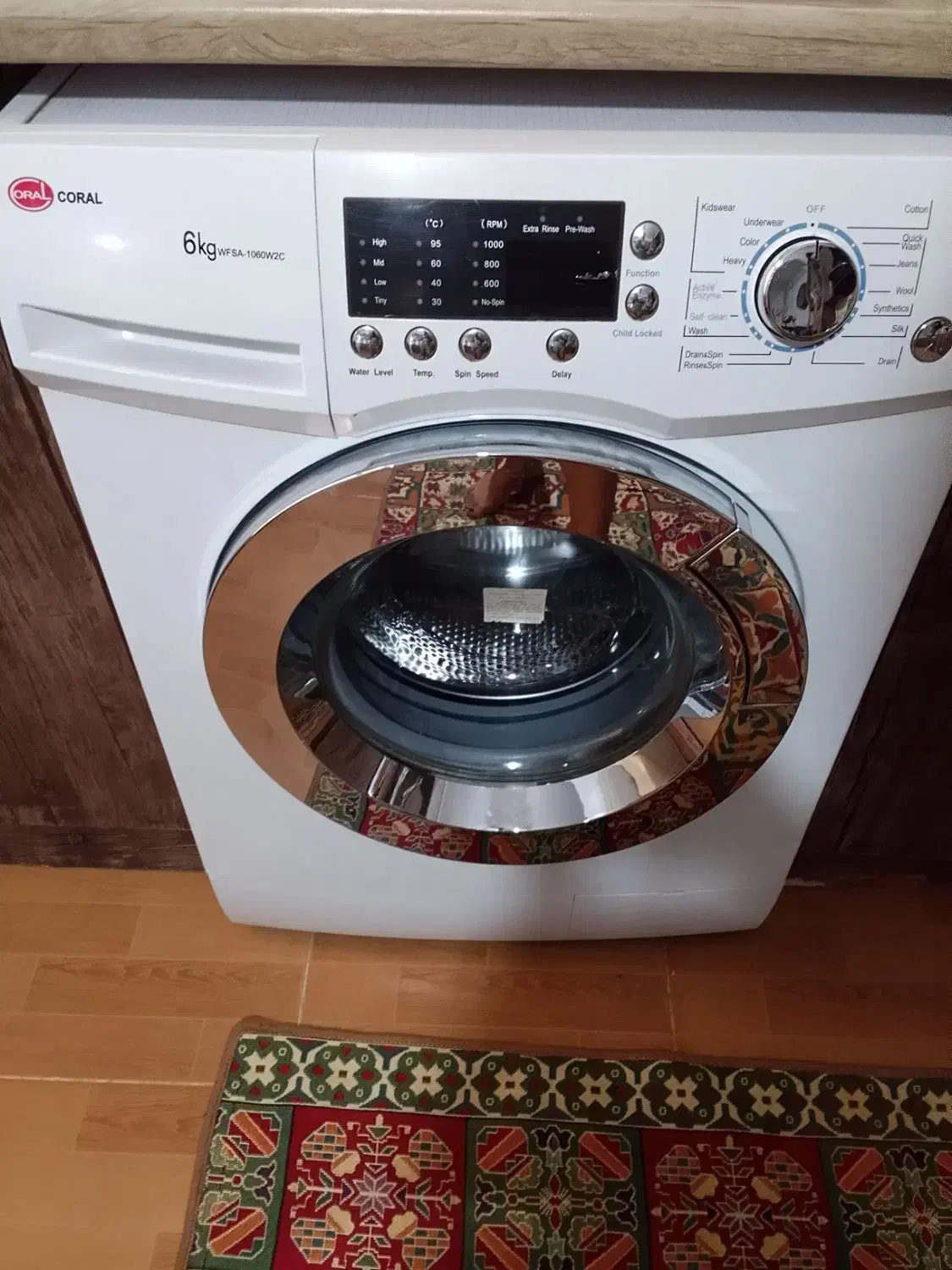 لباسشویی کورال|ماشین لباسشویی و خشککن لباس|رفسنجان, |دیوار