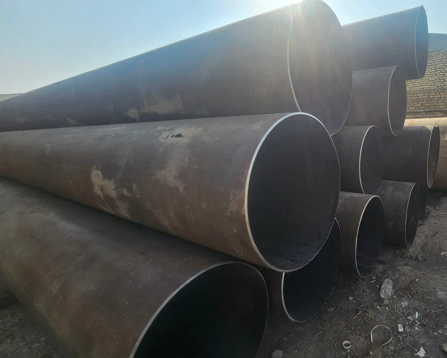 لوله ۳۰ اینچ ضخامت ۹میل لوله درز مستقیم|عمده‌فروشی|کهریزک, |دیوار