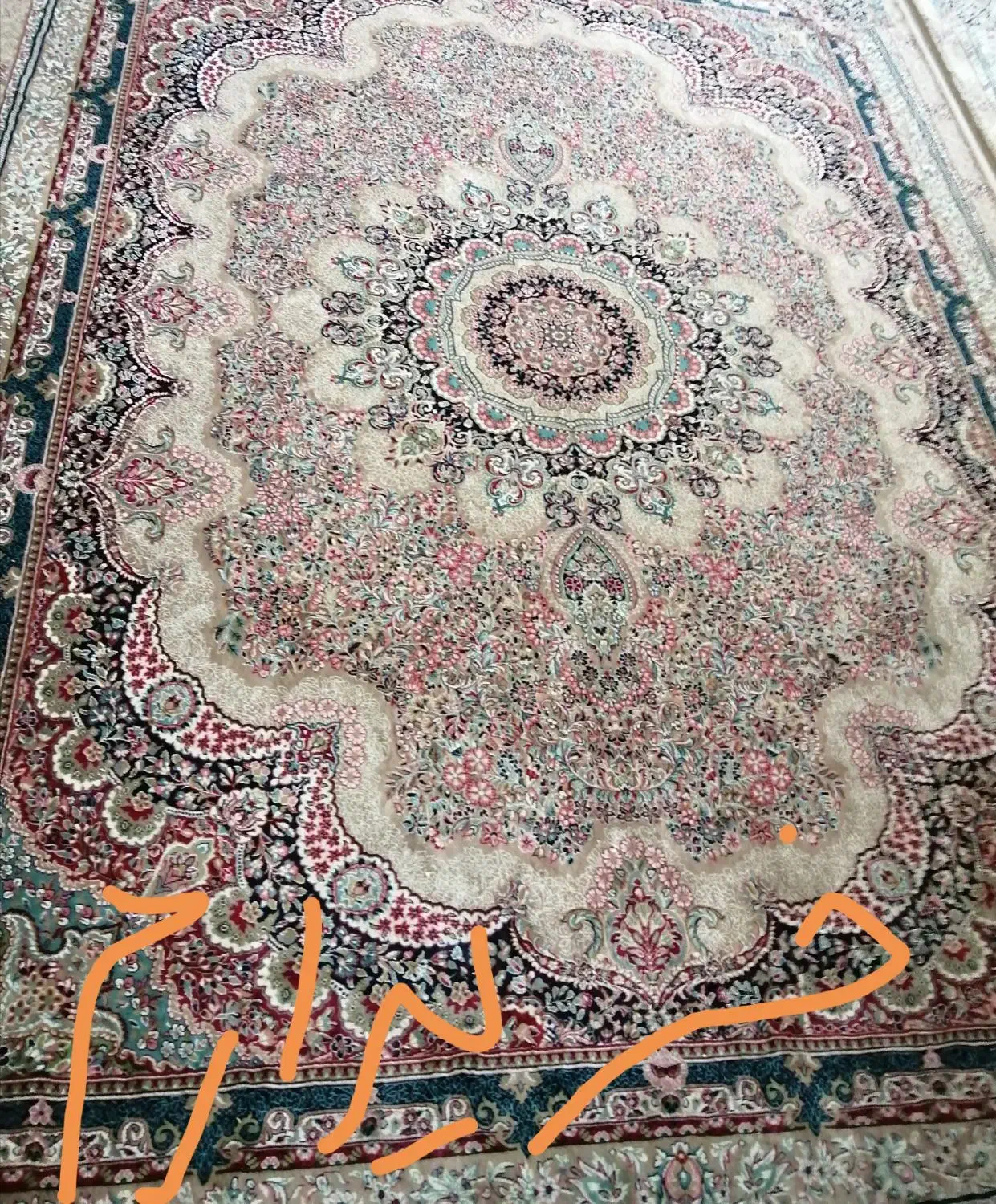 فرش 3در4|فرش|سبزوار, چهارراه فرودگاه|دیوار